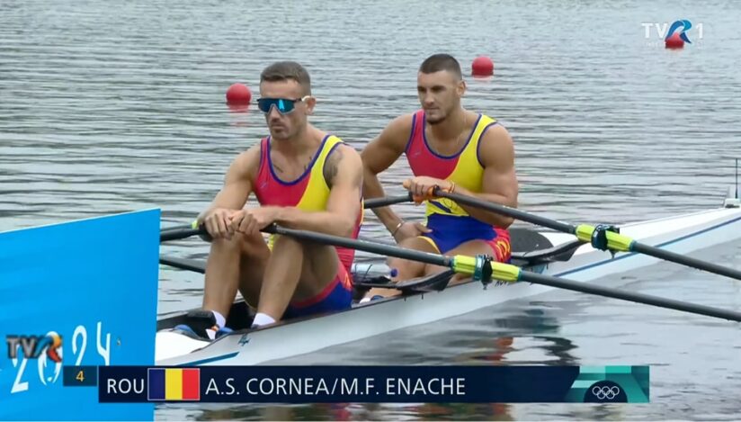 Canotorii români Andrei Cornea şi Marian Enache