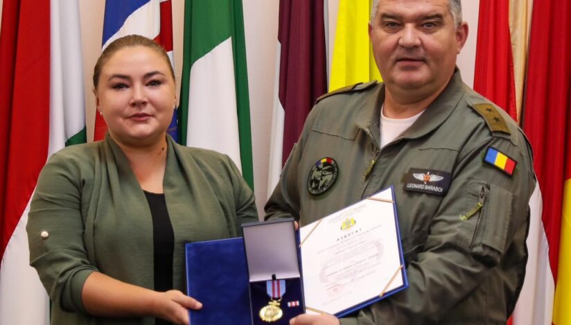 Jurnalista TVR Ilinca Nazarie, premiată