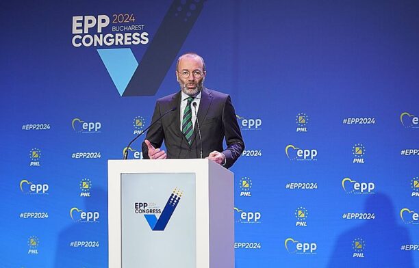 Preşedintele Partidului Popular European, Manfred Weber