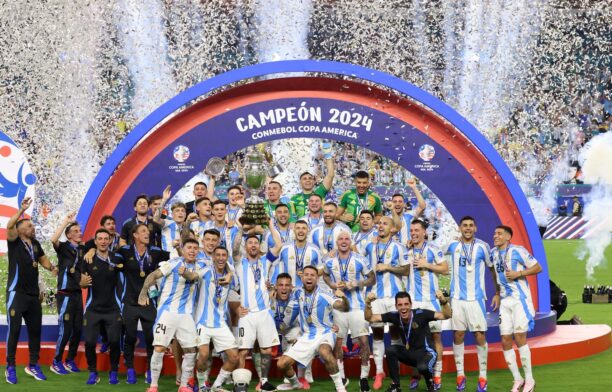 Argentina a învins cu scorul de 1-0 după prelungiri echipa Columbiei în finala turneului de fotbal Copa America. Sursa foto: Profimedia Images