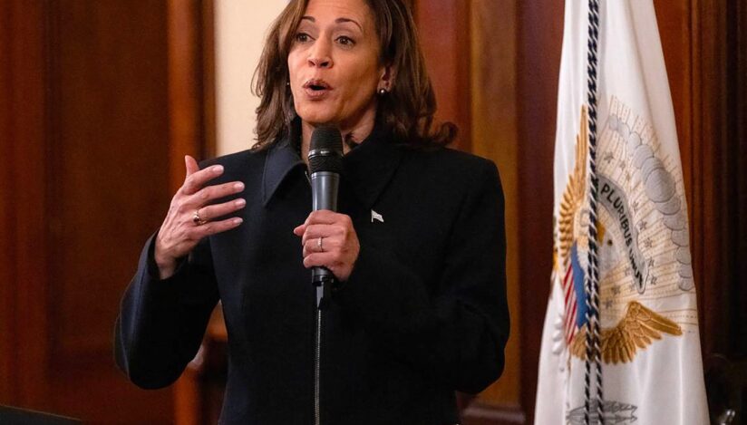 Vicepreşedinta Kamala Harris. Sursa foto: Profimedia Images