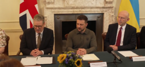 Volodimir Zelenski / Foto Captură ITV News Politics