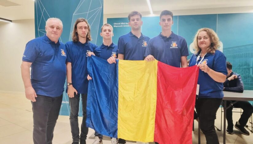 Elevi români la Olimpiada Internaţională de Geografie. Sursa foto: Ligia Deca, Facebook