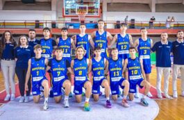 Naționala României de baschet U16 / foto: ANS