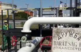 Conducta de petrol Drujba / captura video