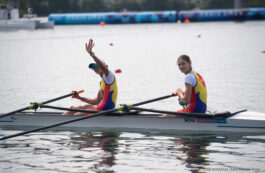 Ionela Cozmiuc și Gianina van Groningen, vicecampioane olimpice / foto: COSR