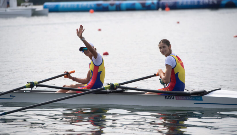 Ionela Cozmiuc și Gianina van Groningen, vicecampioane olimpice / foto: COSR