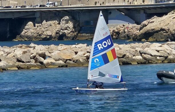 Ebru Bolat a încheiat pe locul 23 la dinghy. foto: Facebook, COSR