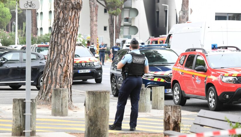 Tentativă de atac terorist la sinagoga din La Grande-Motte. Poliția franceză. Sursa foto: Profimedia Images
