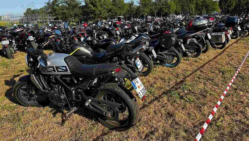 Paradă moto WIMA International Rally în Români / foto: Facebook, WIMA România