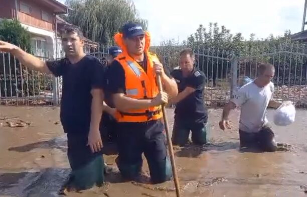 Inundații în județul Galați