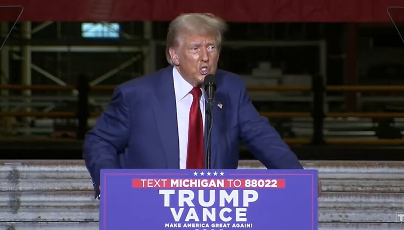 Donald Trump, candidat la președinția SUA / captura video