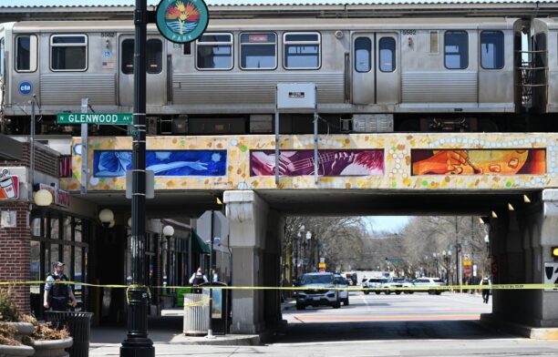 Împușcături într-un tren din Chicago. Sursa foto: Profimedia Images
