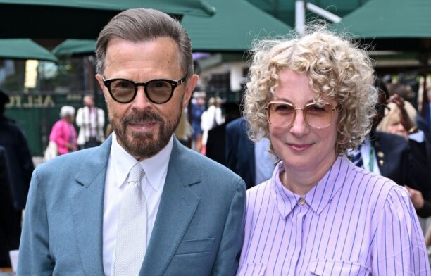 Bjorn Ulvaeus și soția sa, Christina Sas. Sursa foto: Profimedia Images