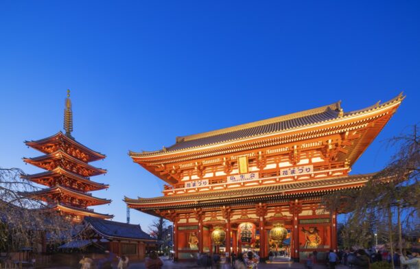 Templul Sensoji, Asakusa, Tokyo, Japan. Sursa foto: Profimedia Images