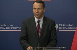 Radoslaw Sikorski, șeful diplomaţiei poloneze / captura video