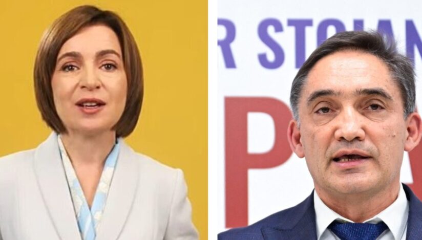 Maia Sandu şi Alexandr Stoianoglo