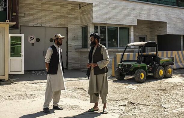 Ambasada Olandei, Kabul / captura video
