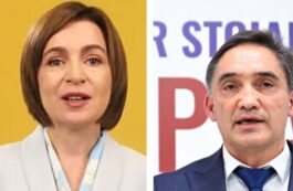 Maia Sandu şi Alexandru Stoianoglo