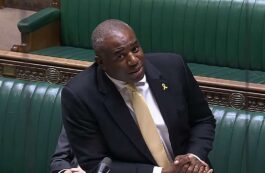 Ministrul de externe britanic David Lammy / captura video