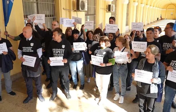 Grevă de avertisment la Agerpres / captura video
