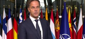 Noul secretar general al NATO, Mark Rutte / captura video
