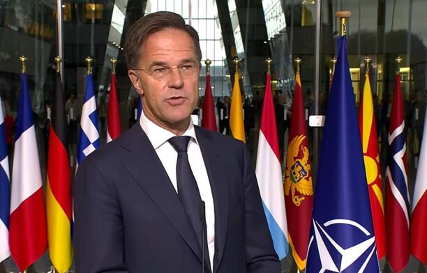 Noul secretar general al NATO, Mark Rutte / captura video