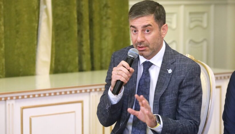 Ombudsmanul ucrainean Dmitri Lubineţ. Sursa foto: Profimedia Images
