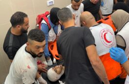Victime în urma unui atac israelian asupra unei cafenele din Cisiordania. Sursa foto: Profimedia Images