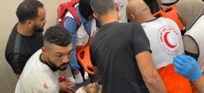 Victime în urma unui atac israelian asupra unei cafenele din Cisiordania. Sursa foto: Profimedia Images