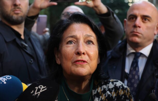 Președinta Georgiei, Salome Zurabişvili. Sursa foto: Profimedia Images