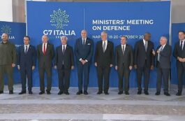 Miniştrii apărării din ţările G7 / captura video