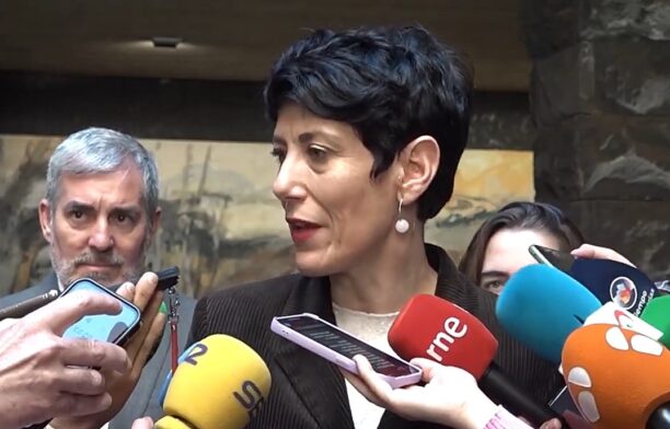 Ministrul spaniol pentru migraţie, Elma Saiz / captura video