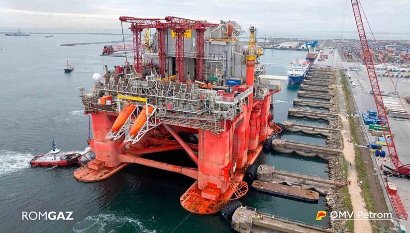 Transocean Barents, unitatea mobilă de foraj offshore semi-submersibilă / foto: Facebook, OMV Petrom