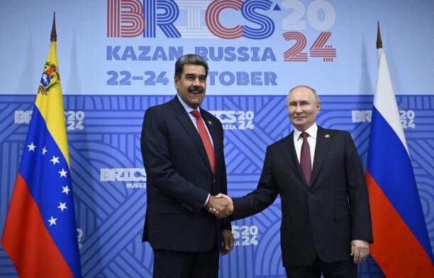 Vladimir Putin și Nicolas Maduro. Sursa foto: Profimedia Images