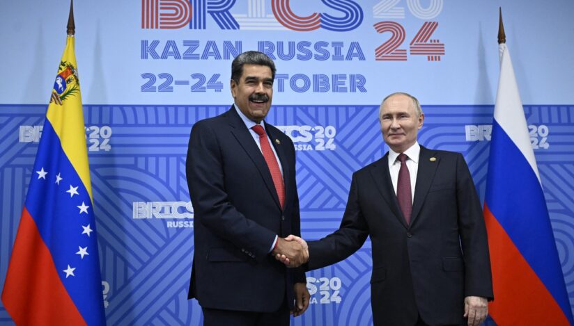 Vladimir Putin și Nicolas Maduro. Sursa foto: Profimedia Images