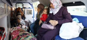 Pacienți din Fâșia Gaza. Sursa foto: Profimedia Images