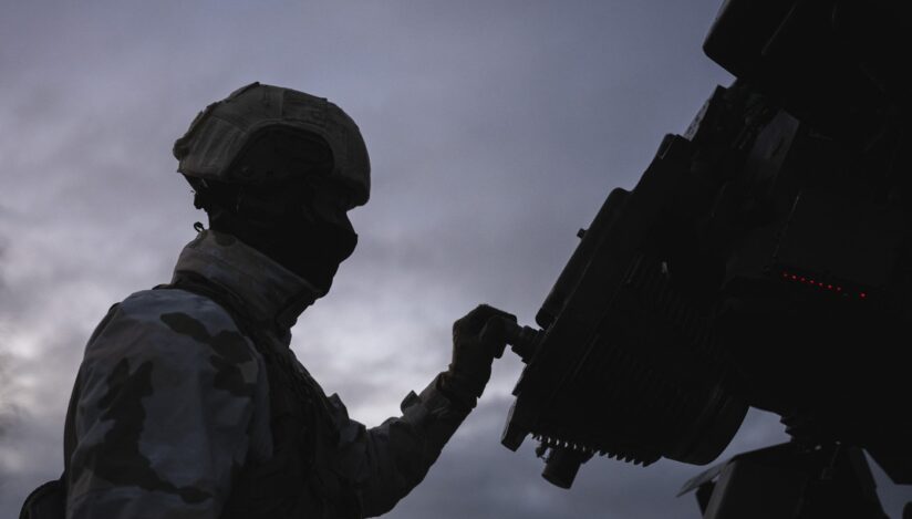 Soldat NATO. Exercitiu NATO. Sursa foto: Profimedia Images