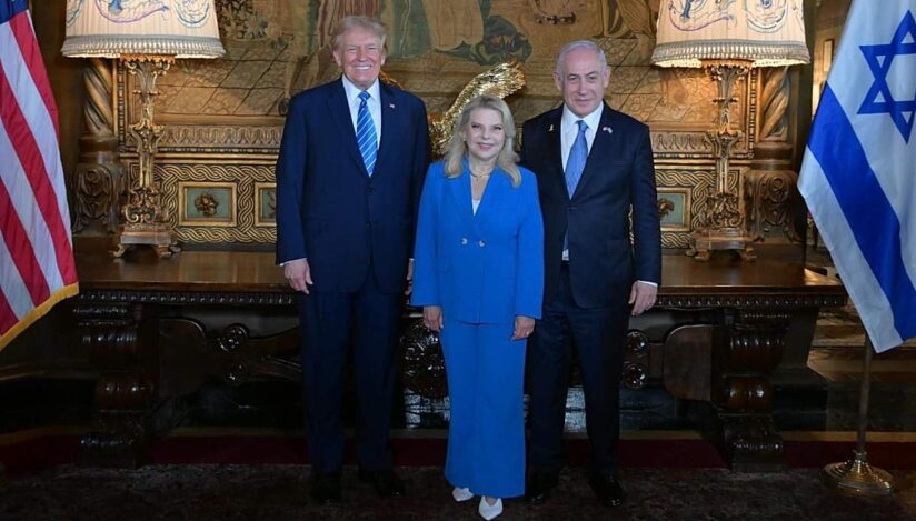 Familia Netanyahu și Donald Trump / Facebook, Benjamin Netanyahu