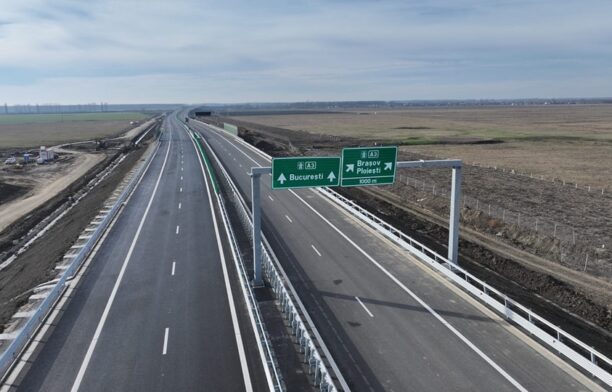 Autostrada A7 Ploieşti – Buzău. Sursa foto: Facebook, Cristian Pistol