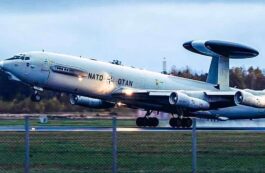 Aeronavă AWACS. foto: Facebook, NATO, OR-5 Andrew Hummel
