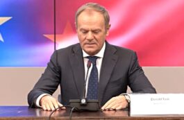 Prim-ministrul polonez Donald Tusk / captura video
