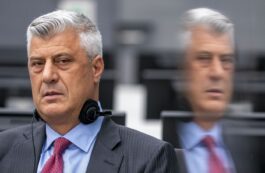 Fostul preşedinte kosovar Hashim Thaci. Sursa foto: Profimedia Images