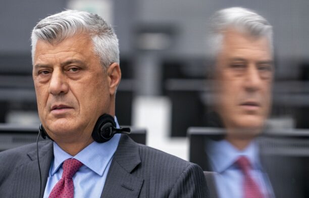 Fostul preşedinte kosovar Hashim Thaci. Sursa foto: Profimedia Images
