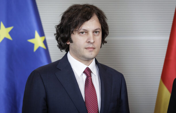 Premierul georgian Irakli Kobahidze . Sursa foto: Profimedia Images