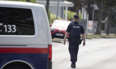 Poliția austriacă. Sursa foto: Profimedia Images