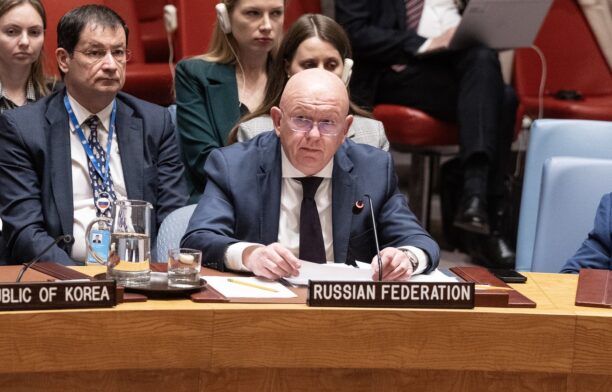 Ambasadorul rus la ONU, Vasili Nebenzia. Sursa foto: Profimedia Images