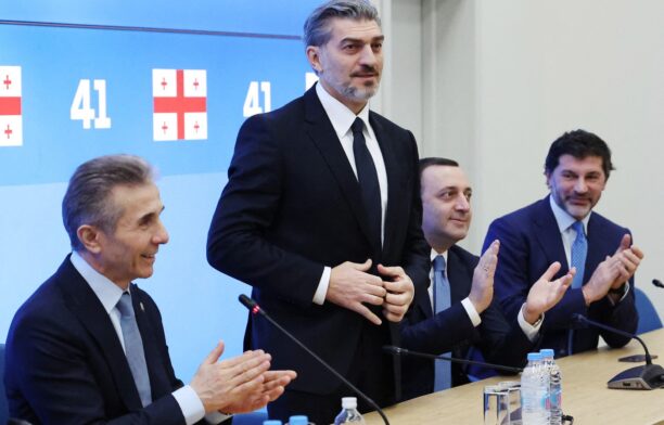 Noul preşedinte al Georgiei, Mihail Kavelaşvili. Sursa foto: Profimedia Images