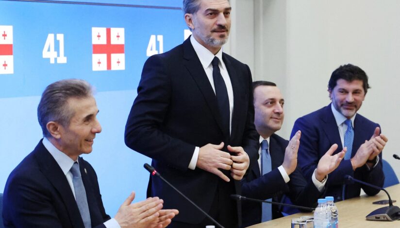 Noul preşedinte al Georgiei, Mihail Kavelaşvili. Sursa foto: Profimedia Images