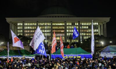 Manifestație împotriva președintelui Yoon Suk Yeol. Sursa foto: Profimedia Images